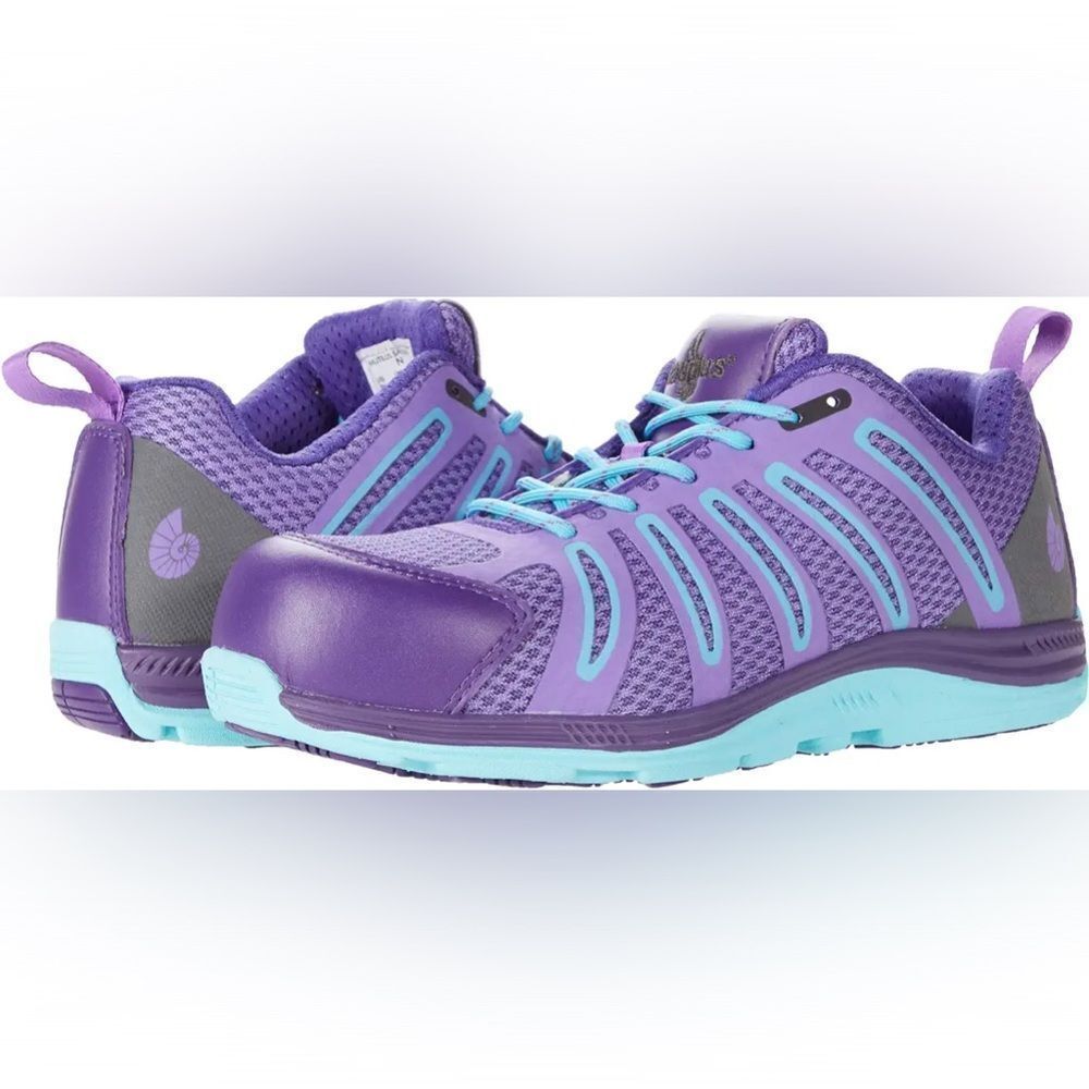 Nautilus Safety Footwear size 9.5 W
N1792 CT purple NWT in packaging in box